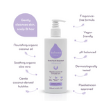 Kokoso Baby Sapun i butë për flokë dhe trup *200ml