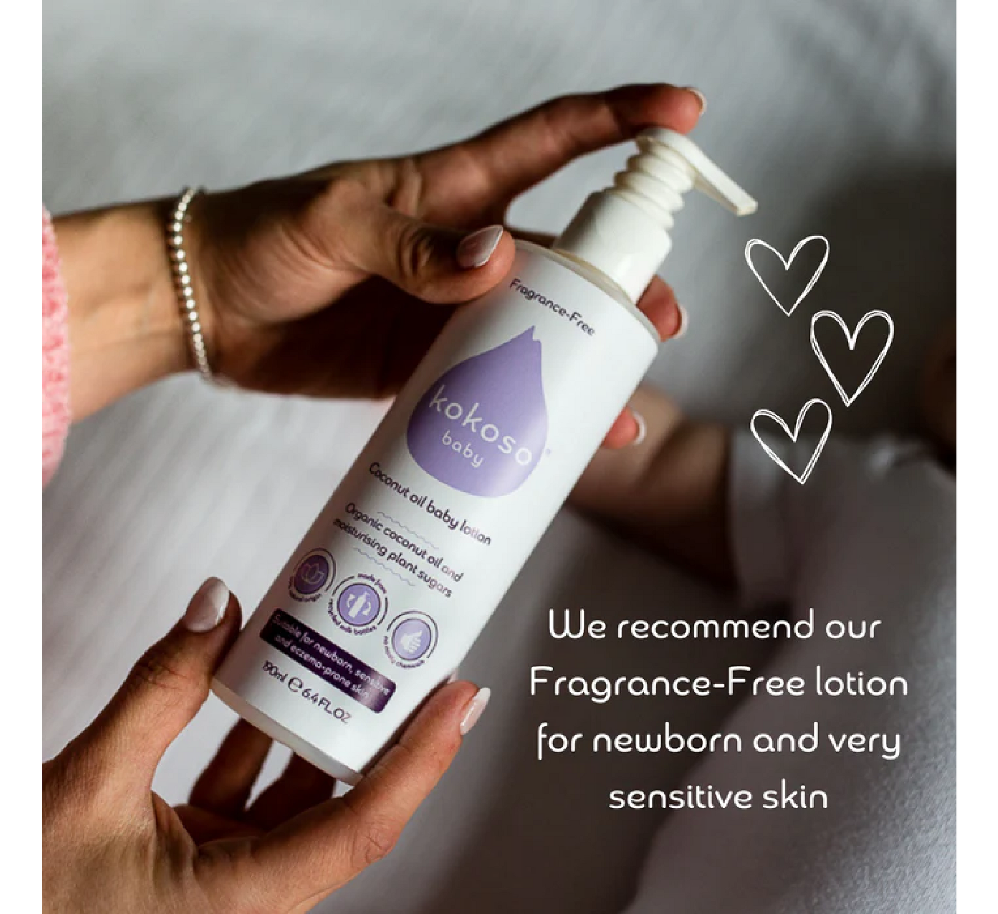 Locion për foshnje me vaj kokosi Kokoso *190ml