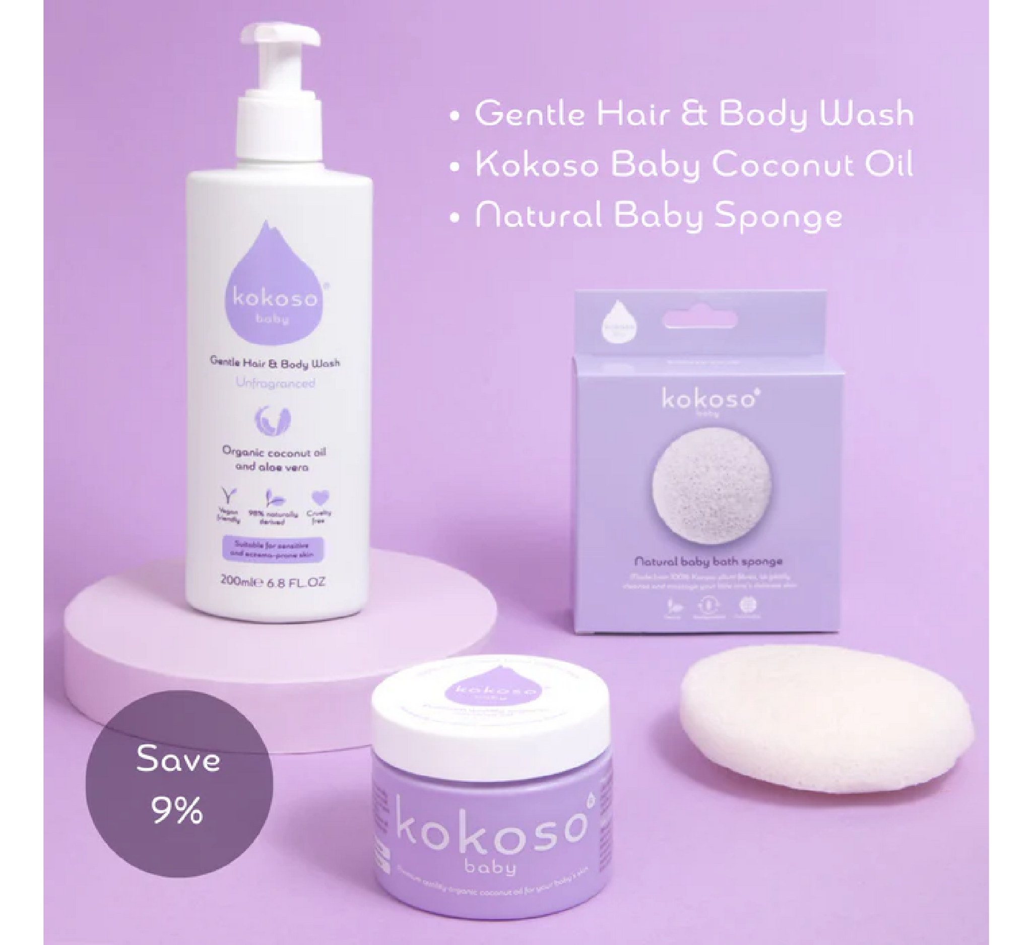 Seti i Gjërave Esenciale për të Porsalindurit Kokoso