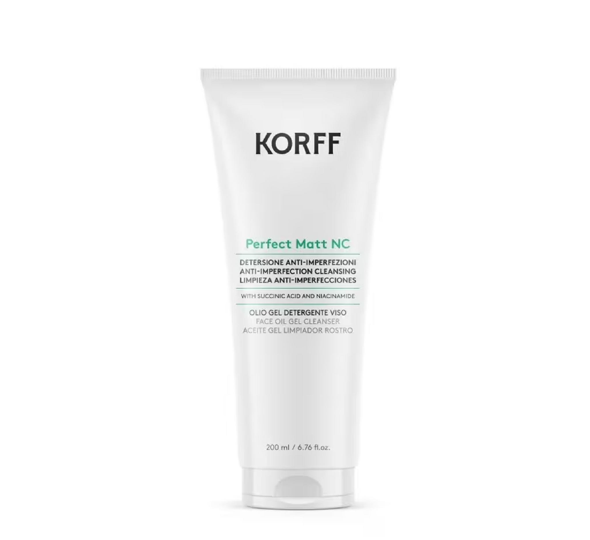 Korff Perfect Matt NC Face Oil Gel Cleanser *200 ml