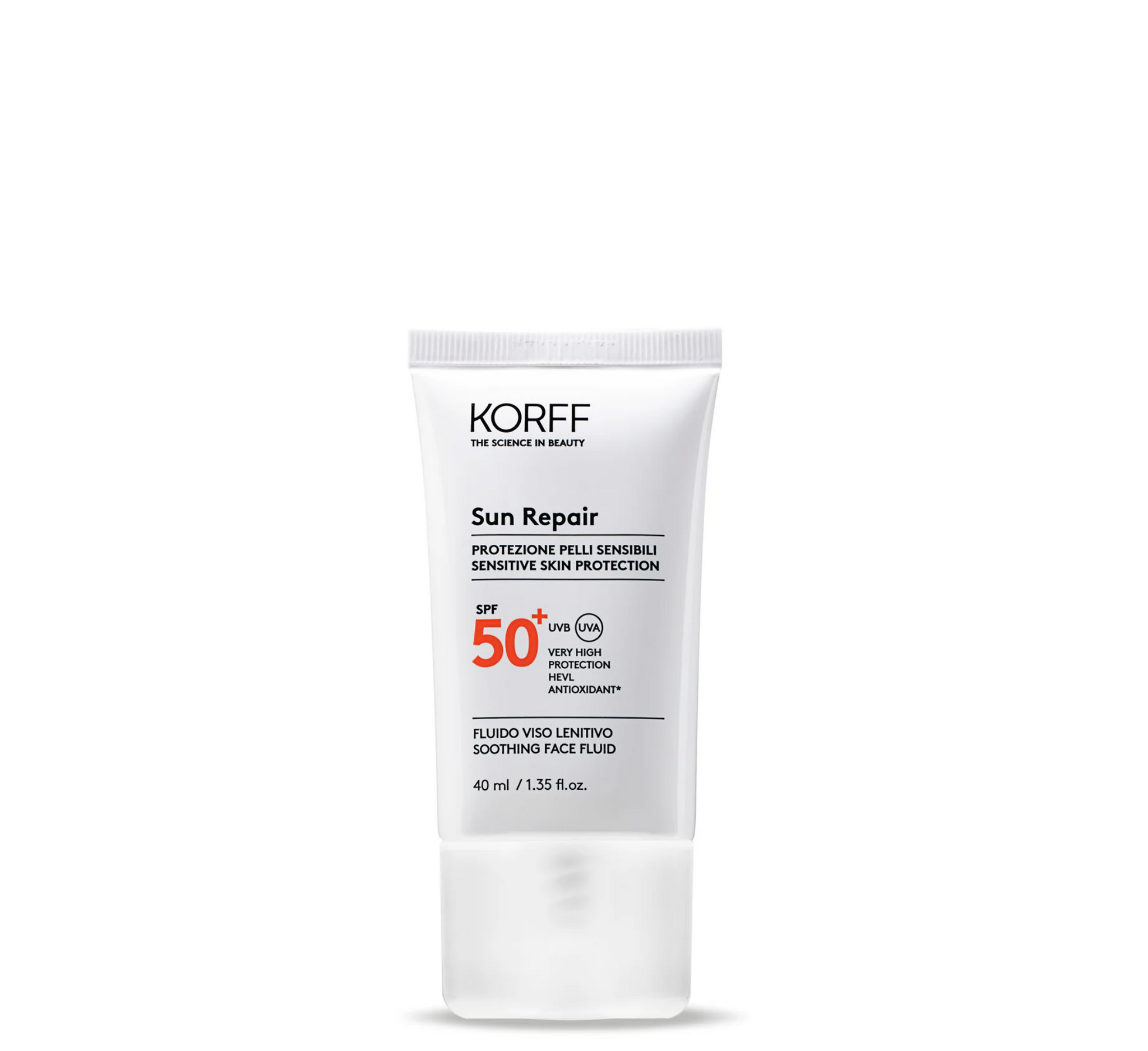 Korff Sun Repair Qetësues për Fytyrën me Lëng Spf50+ *40ml