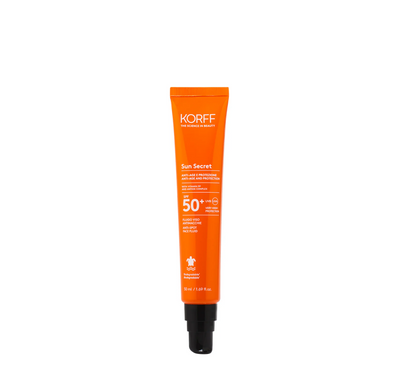 Korff Sun Secret Fluid за лице против акни Spf50+ *50ml