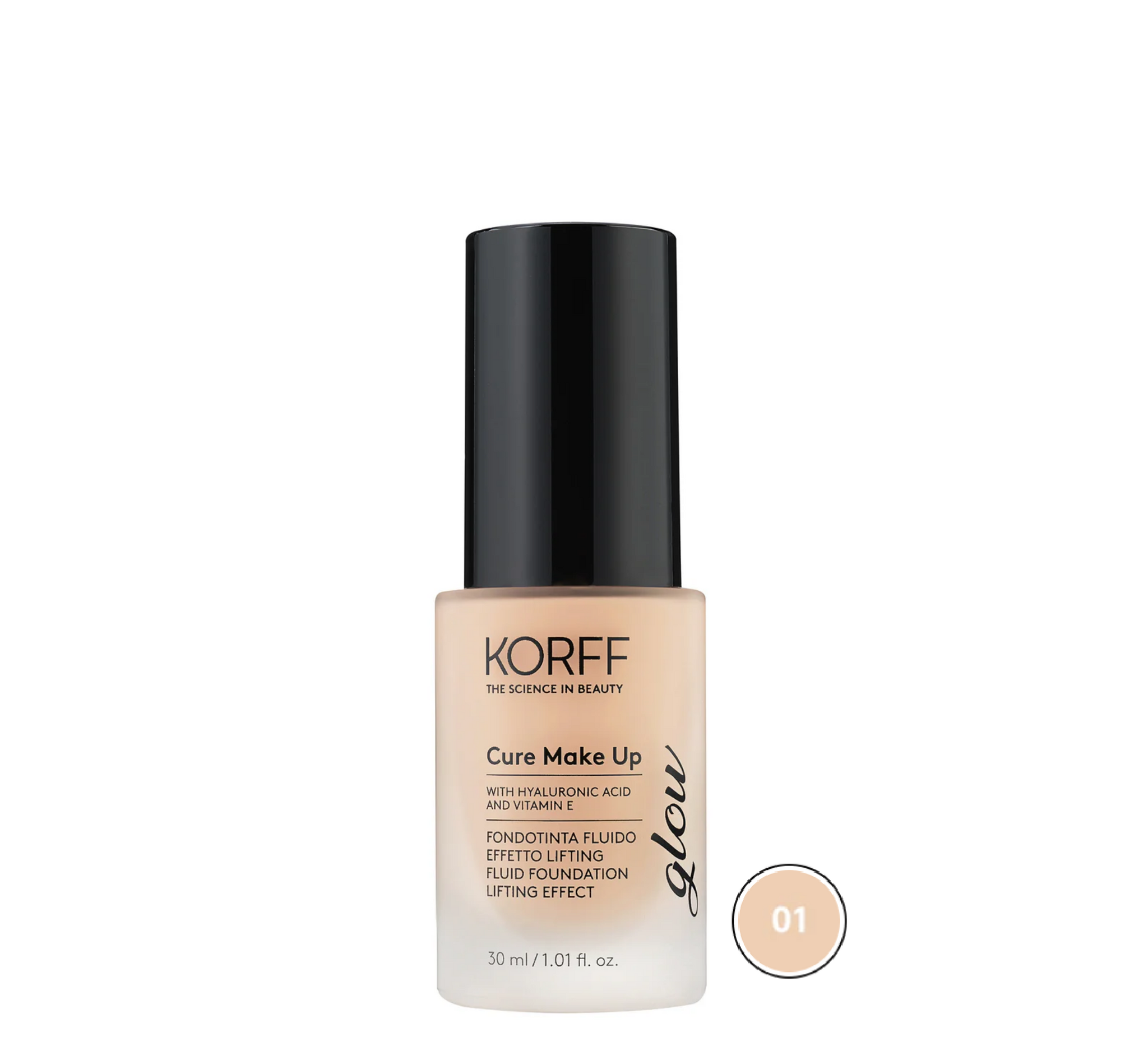 Korff Cure Make Up Fluid Foundation Liffting Effect Glow *30ml