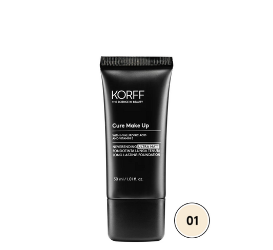 Korff Cure Make Up Neverending Ultra-Matt Long-Lasting Foundation *30ml