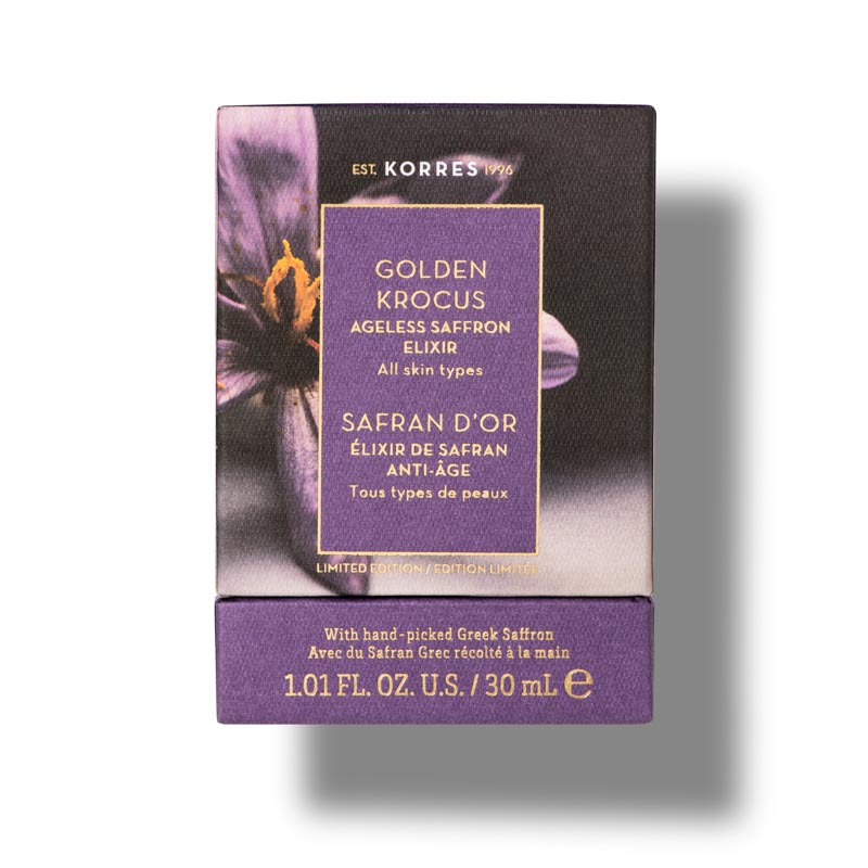 Golden Krocus Ageless Elixir With Hand-Picked Greek Saffron
