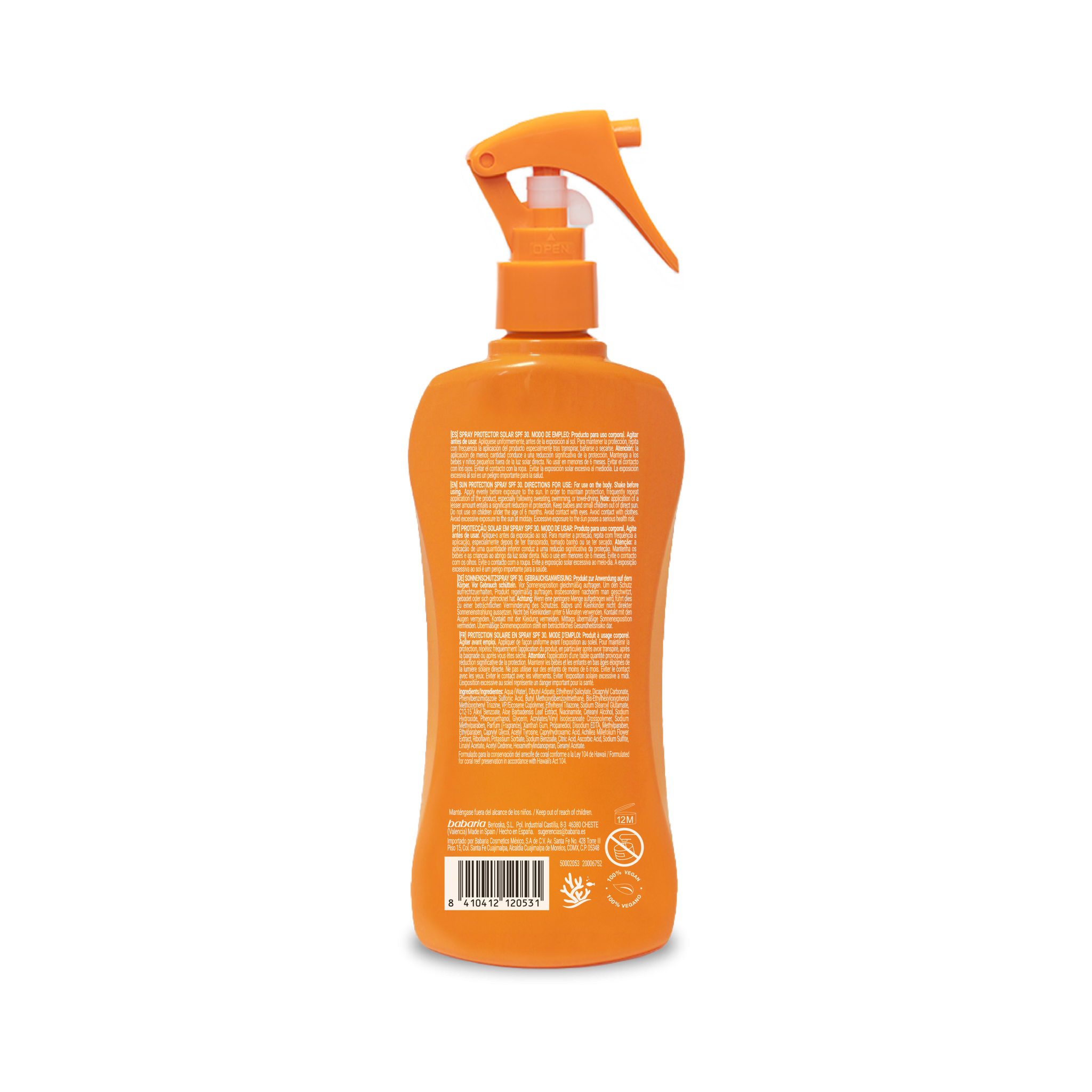 Bronze Sunscreen Spray SPF30
