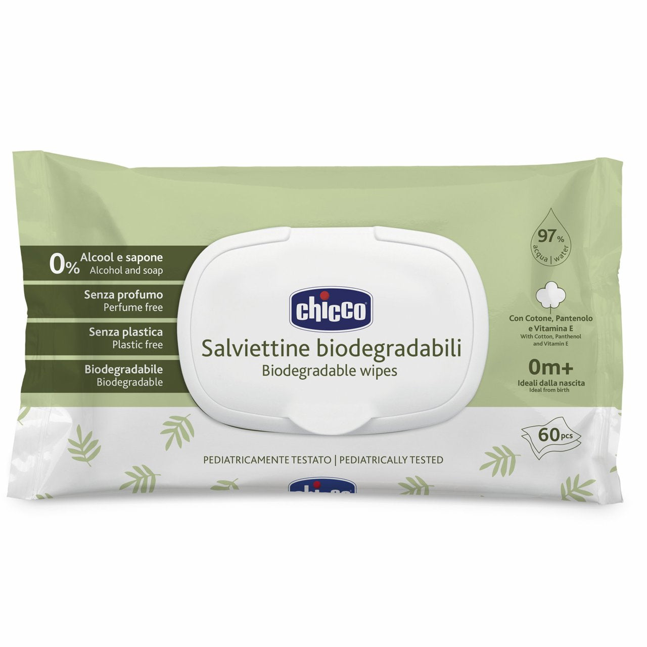 LETER E LAGUR ME KAPAK ME PAMBUK DHE VITAMINE E 72pc