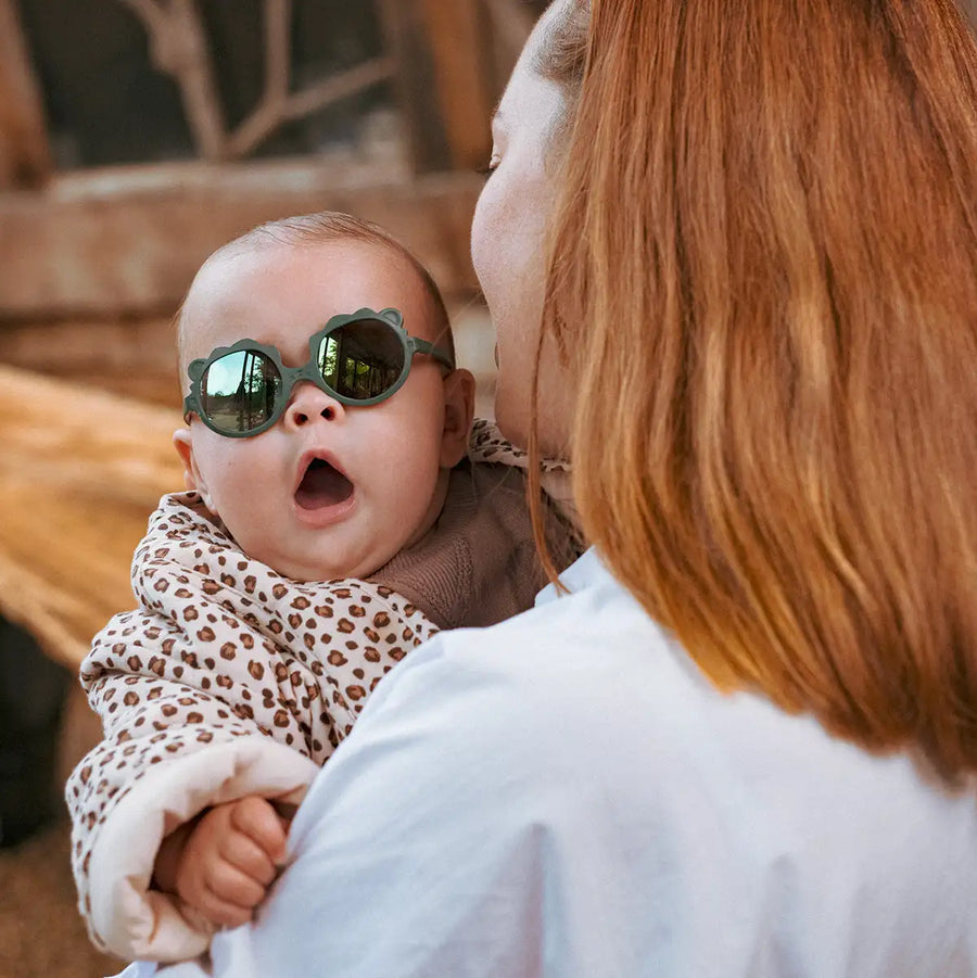 Lion Green Baby Sunglasses
