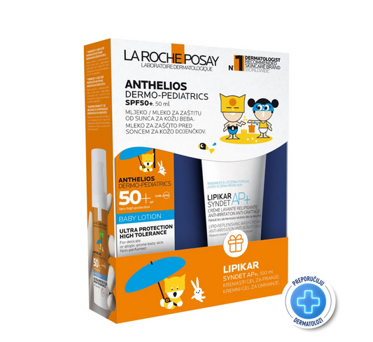 La Roche-Posay Anthelios Dermo Pediatric Baby Lotion SPF50+ (Promo Set)