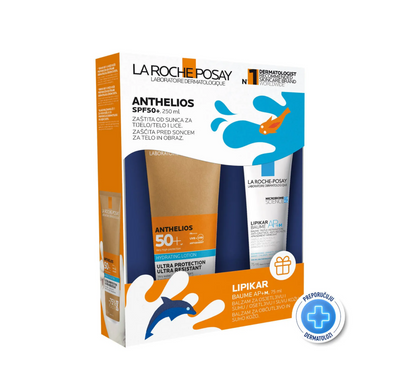 Хидратантен лосион La Roche-Posay Anthelios Spf50+ (промотивен сет)