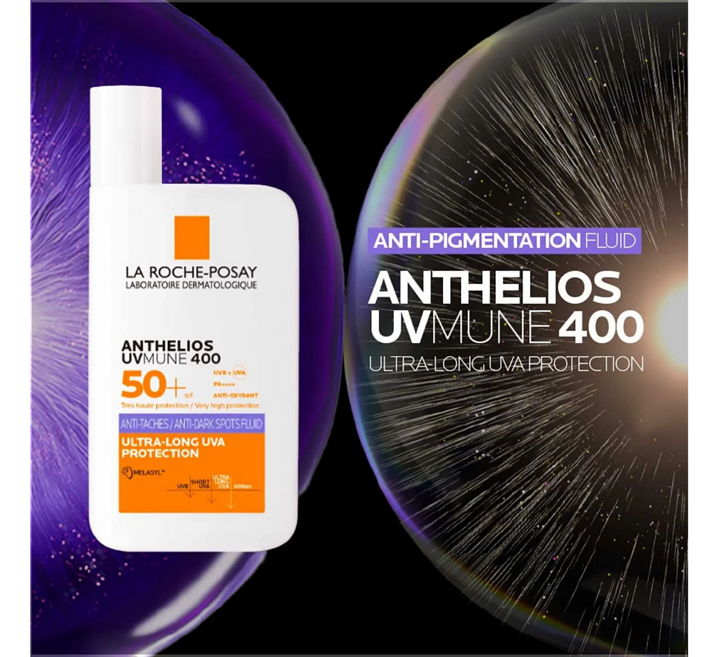 La Roche-Posay Anthelios UVMUNE 400 Lëng kundër njollave të errëta *50ml