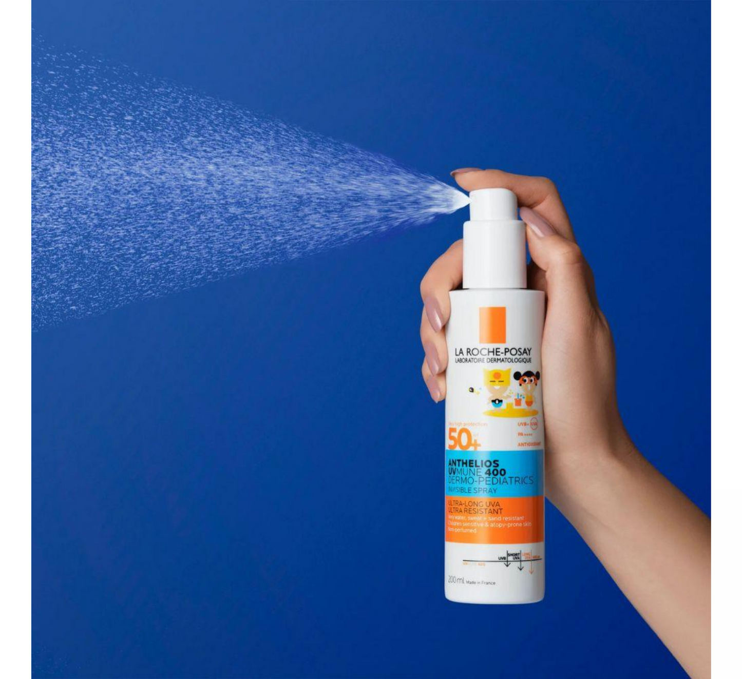 La Roche-Posay Anthelios UVMUNE 400 Dermo-Pediatrics Invisible Spray SPF 50+ (*200ml)