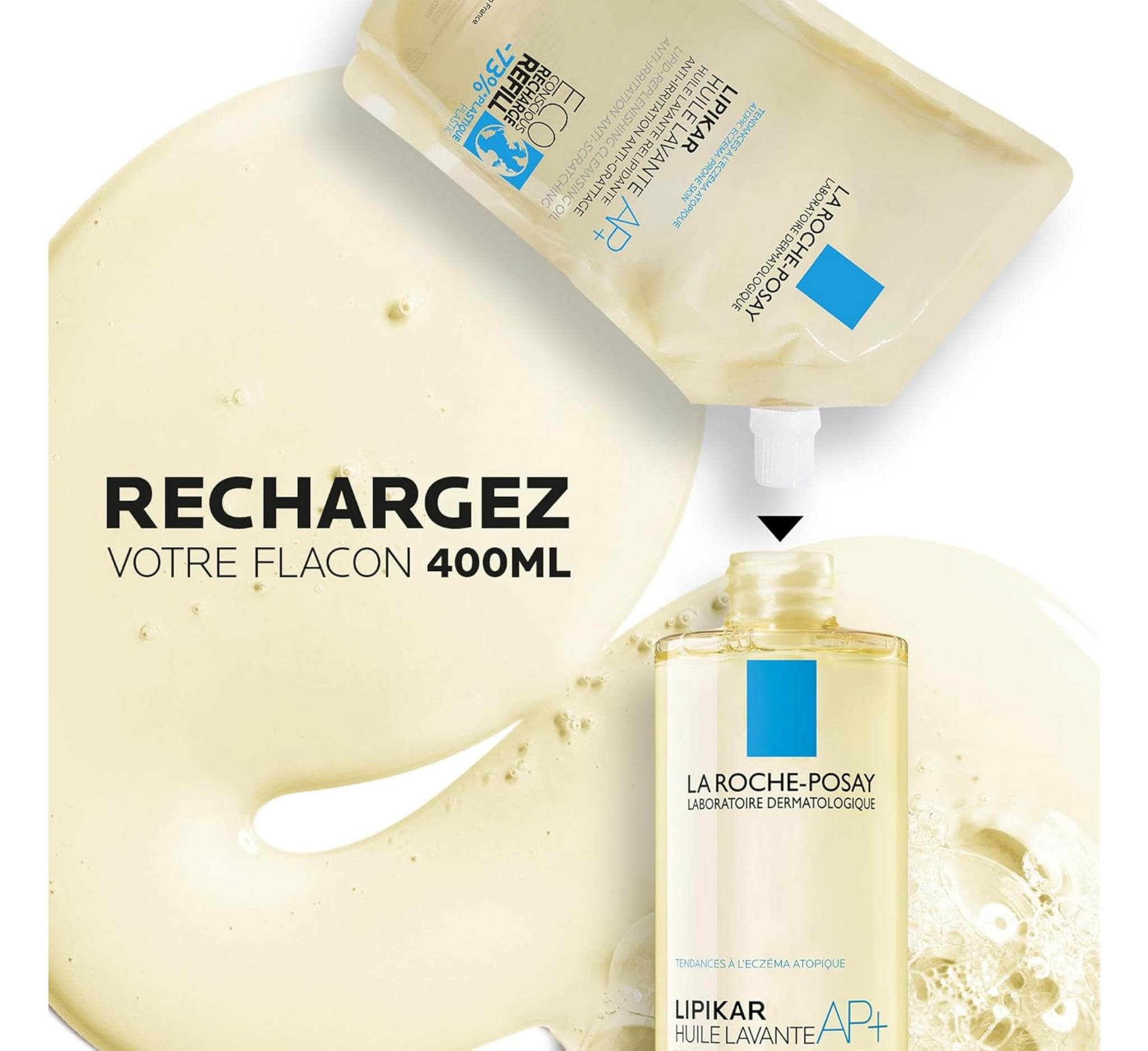 La Roche-Posay Lipikar Cleansing Oil AP+ Refill *400ml