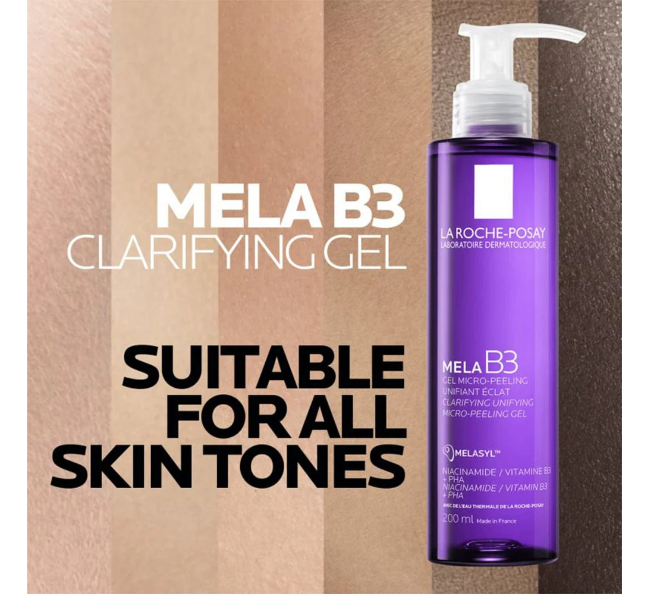 La Roche-Posay Mela B3 Clarifying Anti-Dark Spots Micro-Peeling Gel *200ml