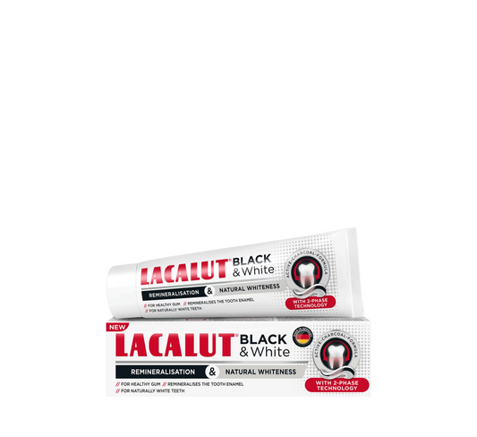 Lacalut Black & White Toothpaste *75ml
