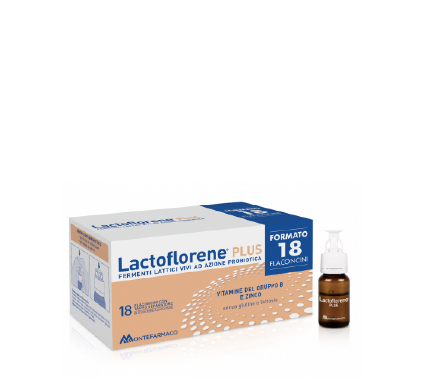 Lactoflorene® Plus *18 flakone
