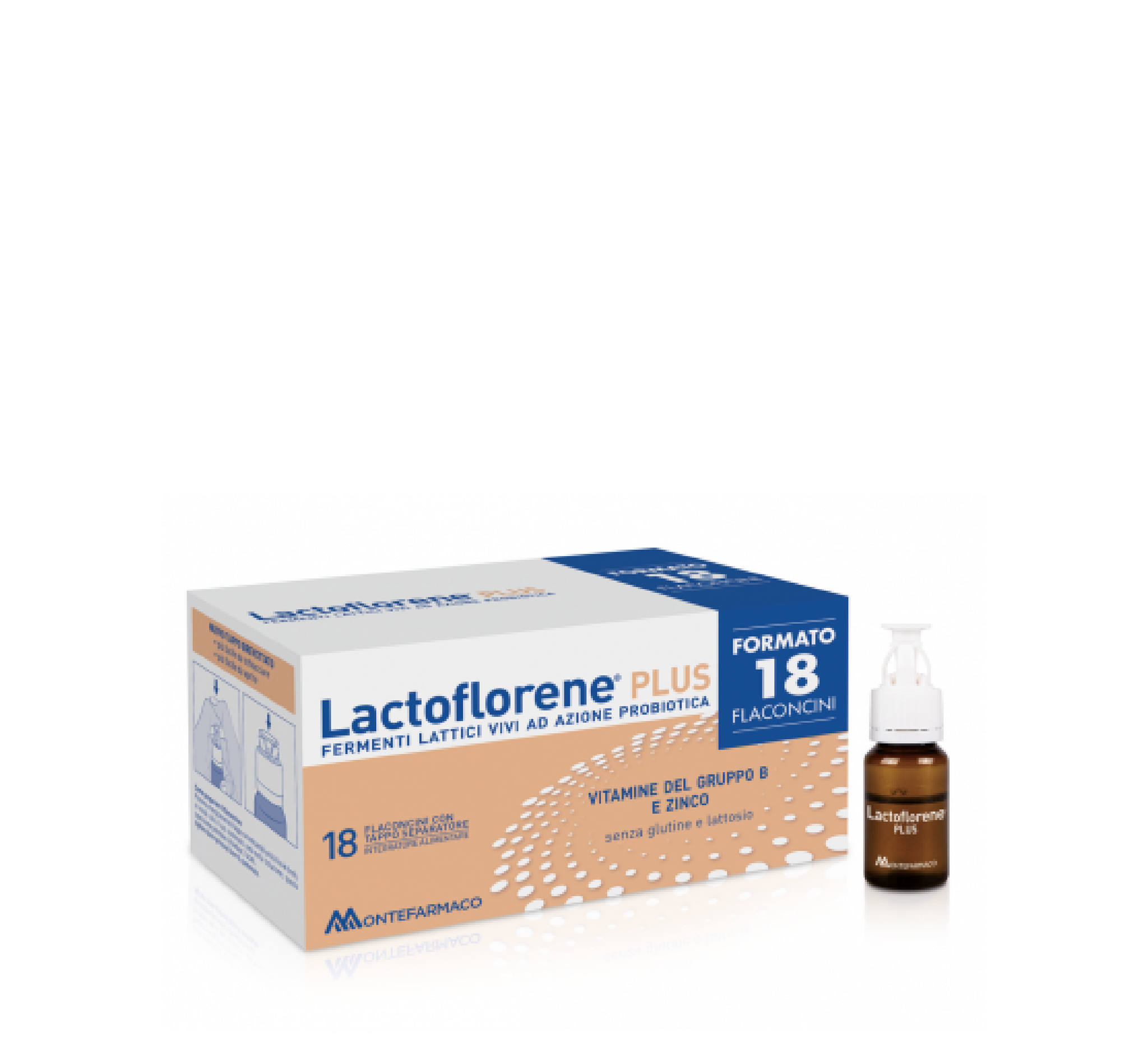 Lactoflorene® Plus *18 flakone
