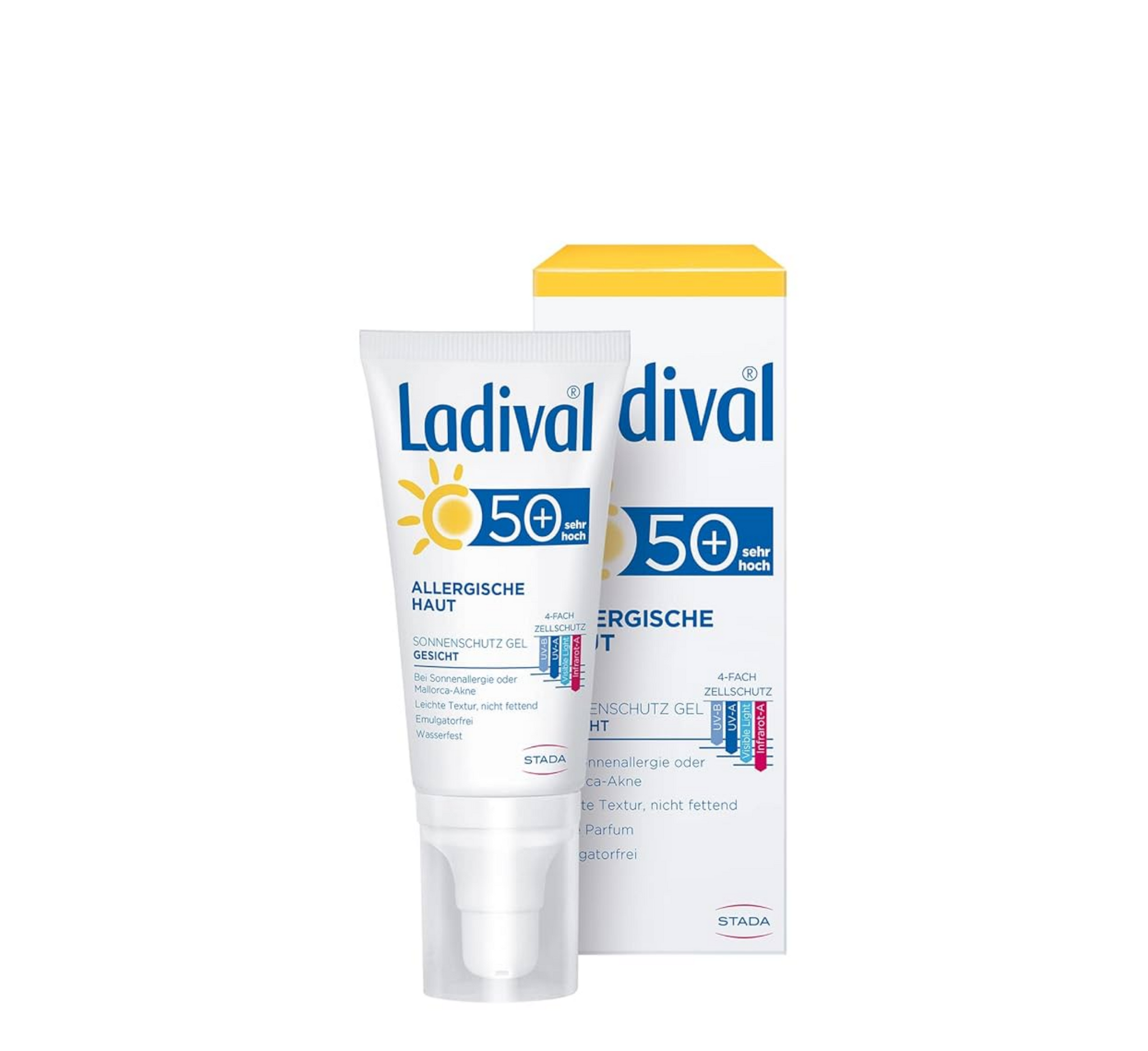 Ladival Allergic Skin Face Sun Protection Gel SPF 50+ *50ml