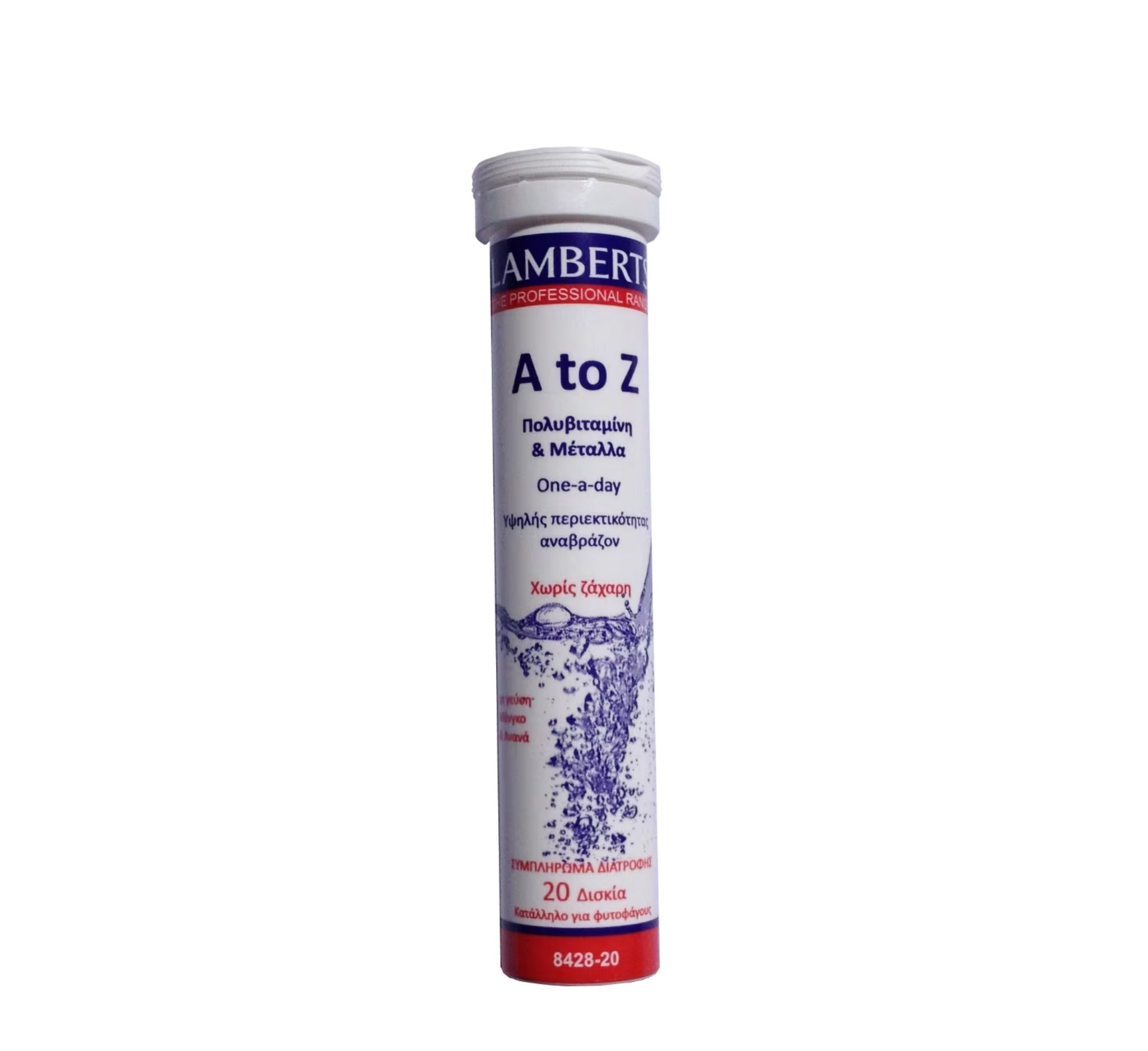 Lamberts A to Z Multivitamina dhe Minerale Eferveshente *20 tableta