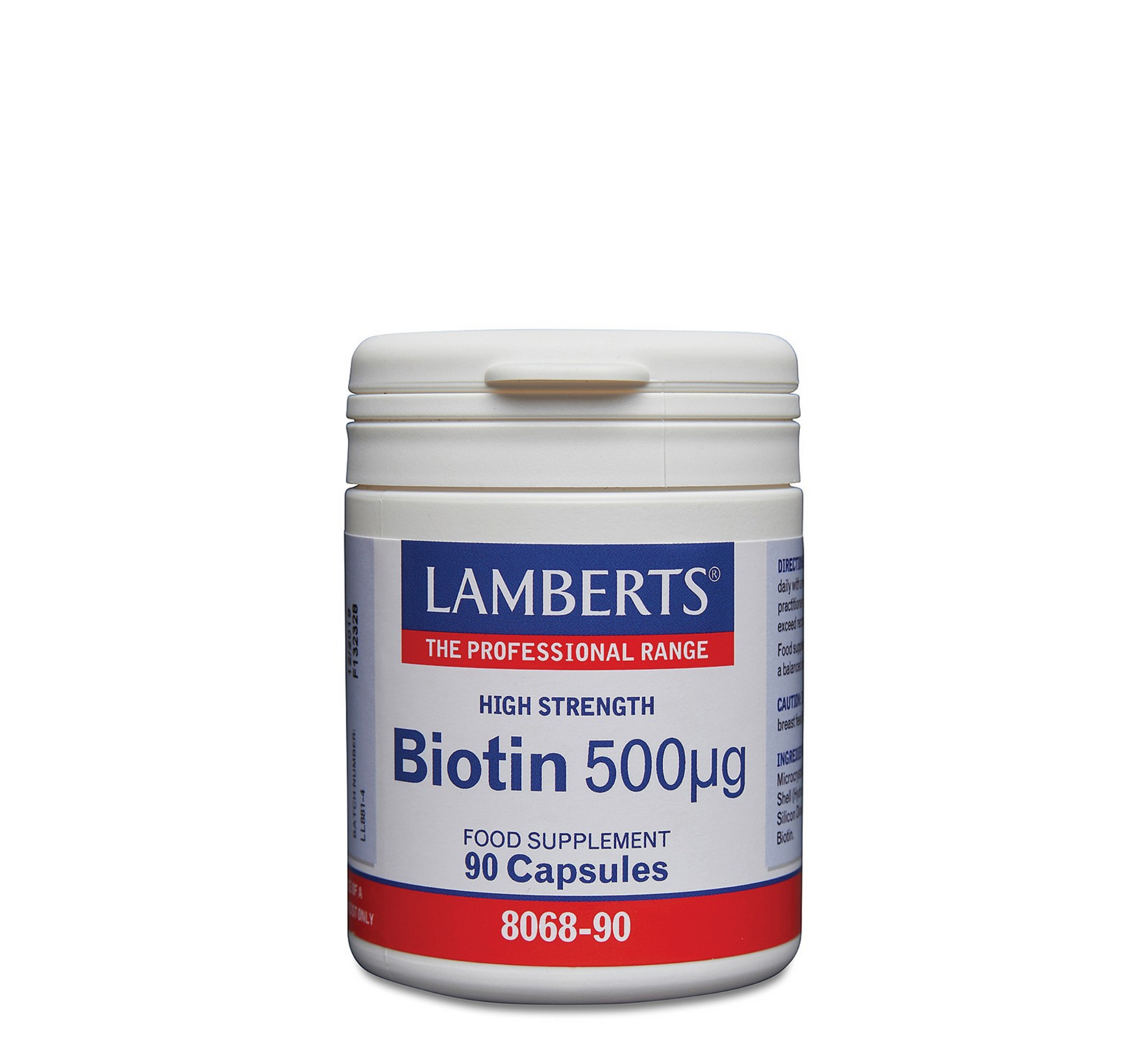 Lamberts Biotinë 500mcg *90 kapsula
