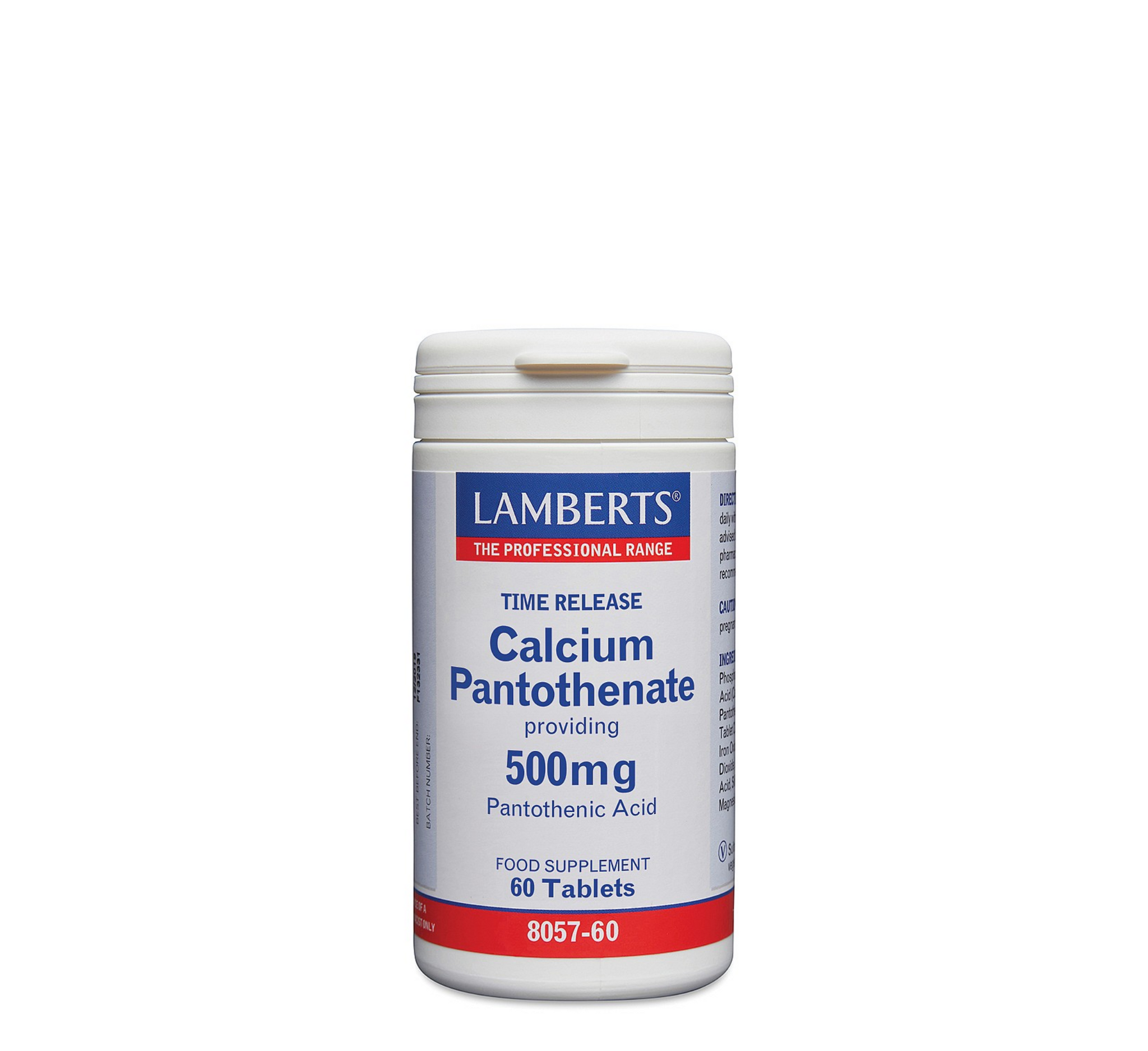 Lamberts Kalcium Pantotenat 500 mg *60 tableta