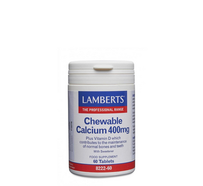 Lamberts Chewable Calcium 400mg *60tab