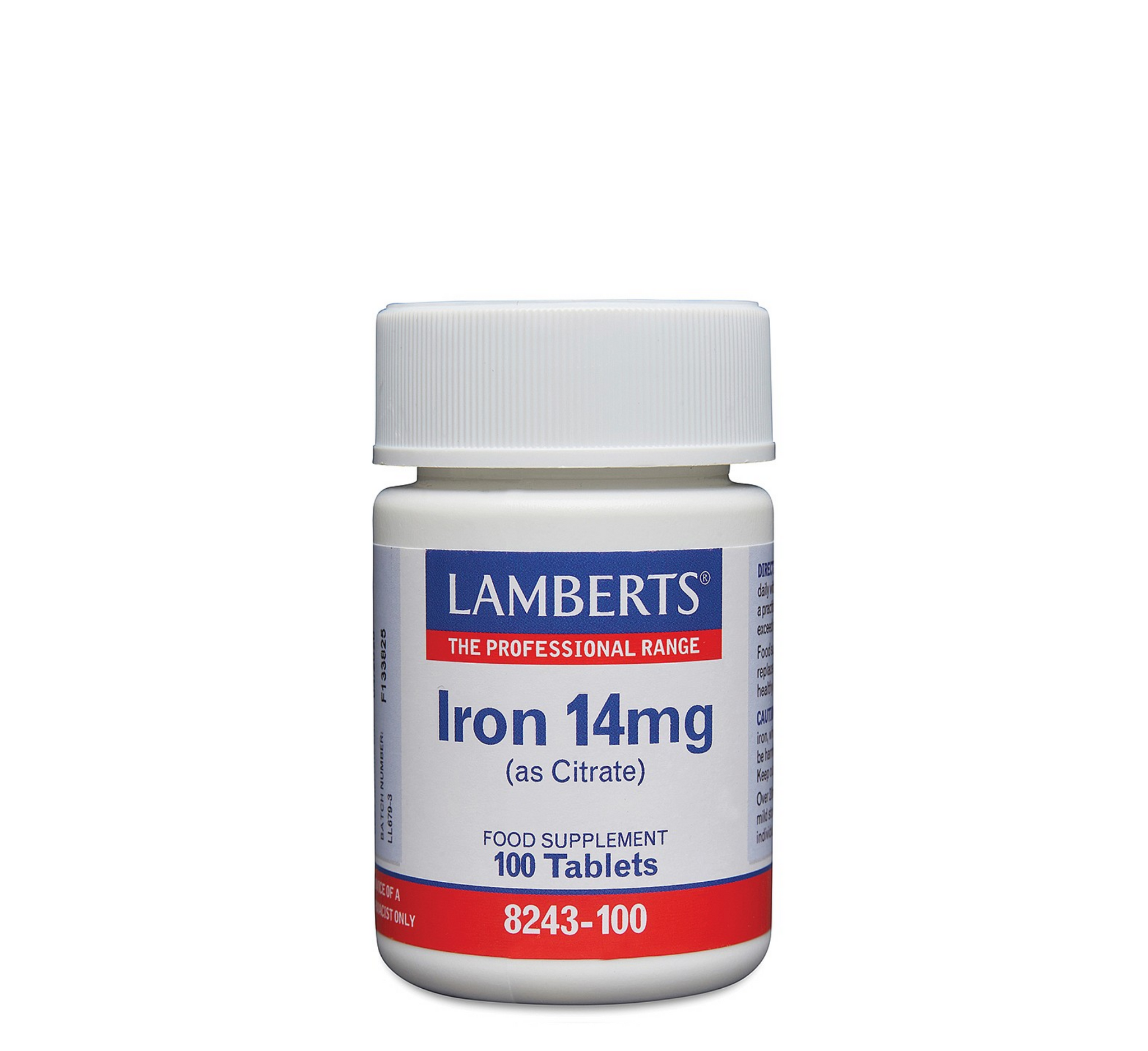 Hekur Lamberts 14 mg (si citrat) *100 tableta
