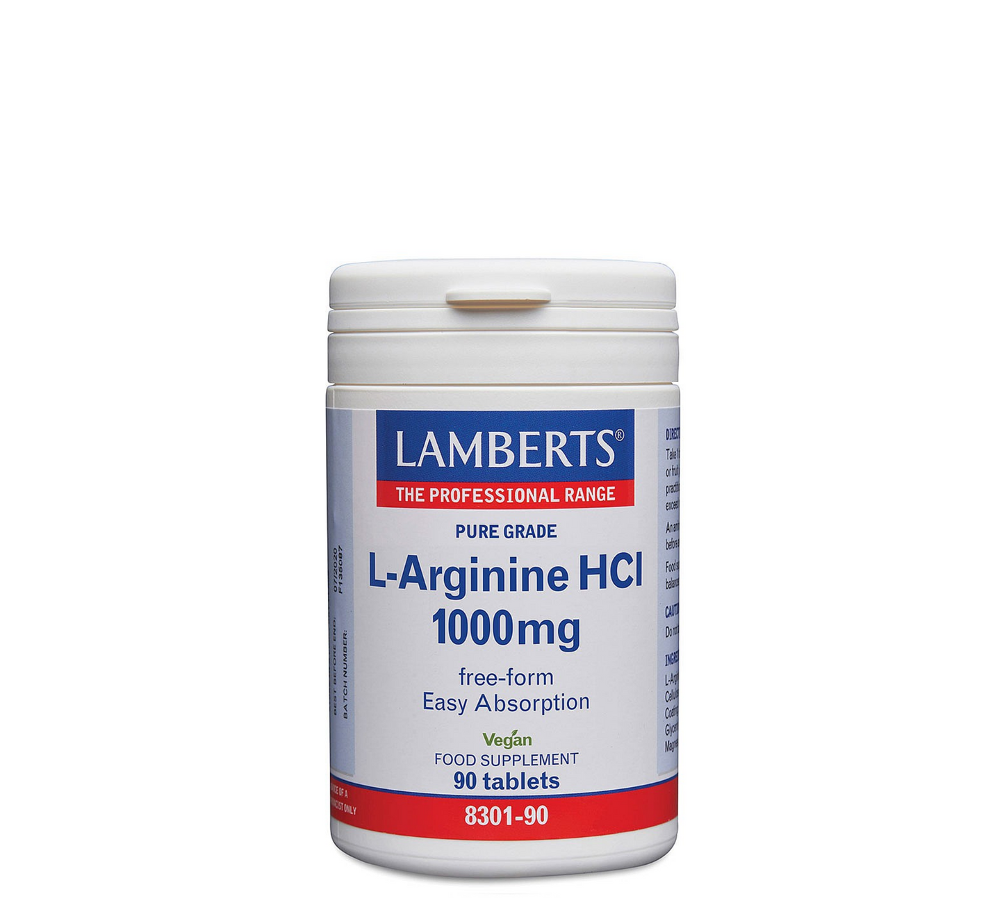 Lamberts L-Arginin Hcl 1000mg *90 tableta