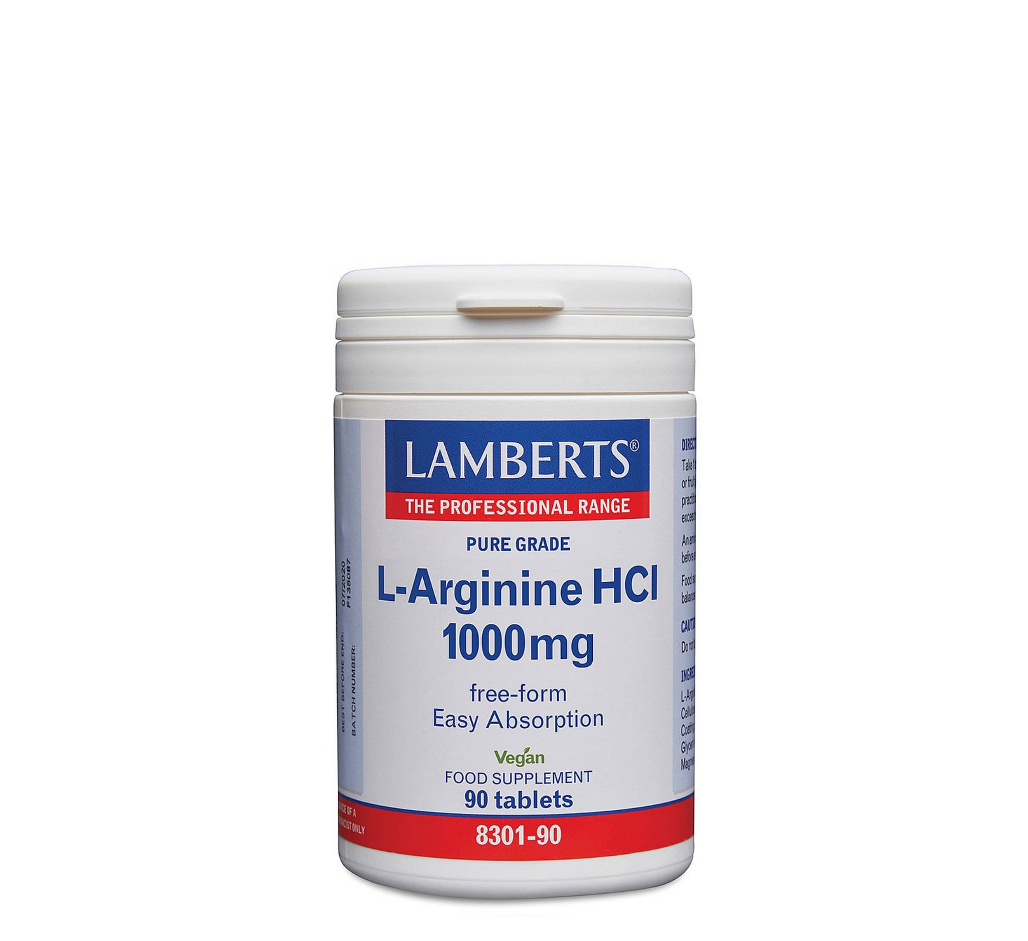 Lamberts L-Arginin Hcl 1000mg *90 tableta