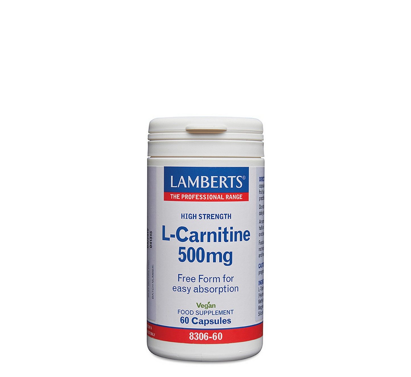 Lamberts L-Carnitine 500 mg *60 kapsula