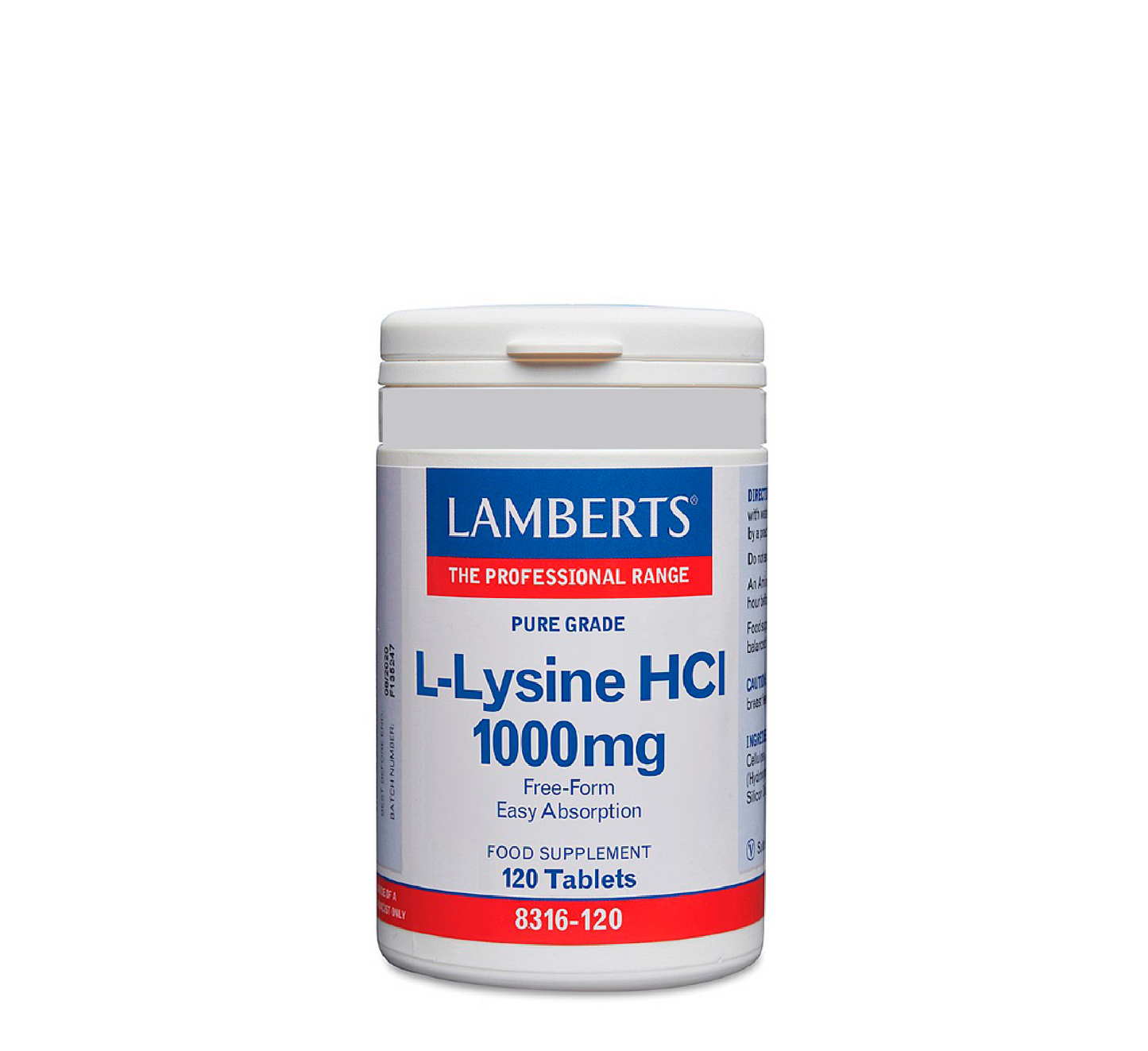 Lamberts L-Lysine HCI 1000mg *120tab