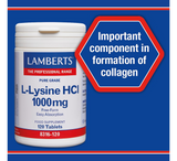 Lamberts L-Lysine HCI 1000mg *120tab