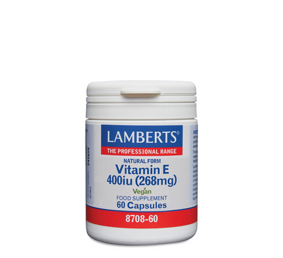 Lamberts Natural Vitamin E 400IU *60caps
