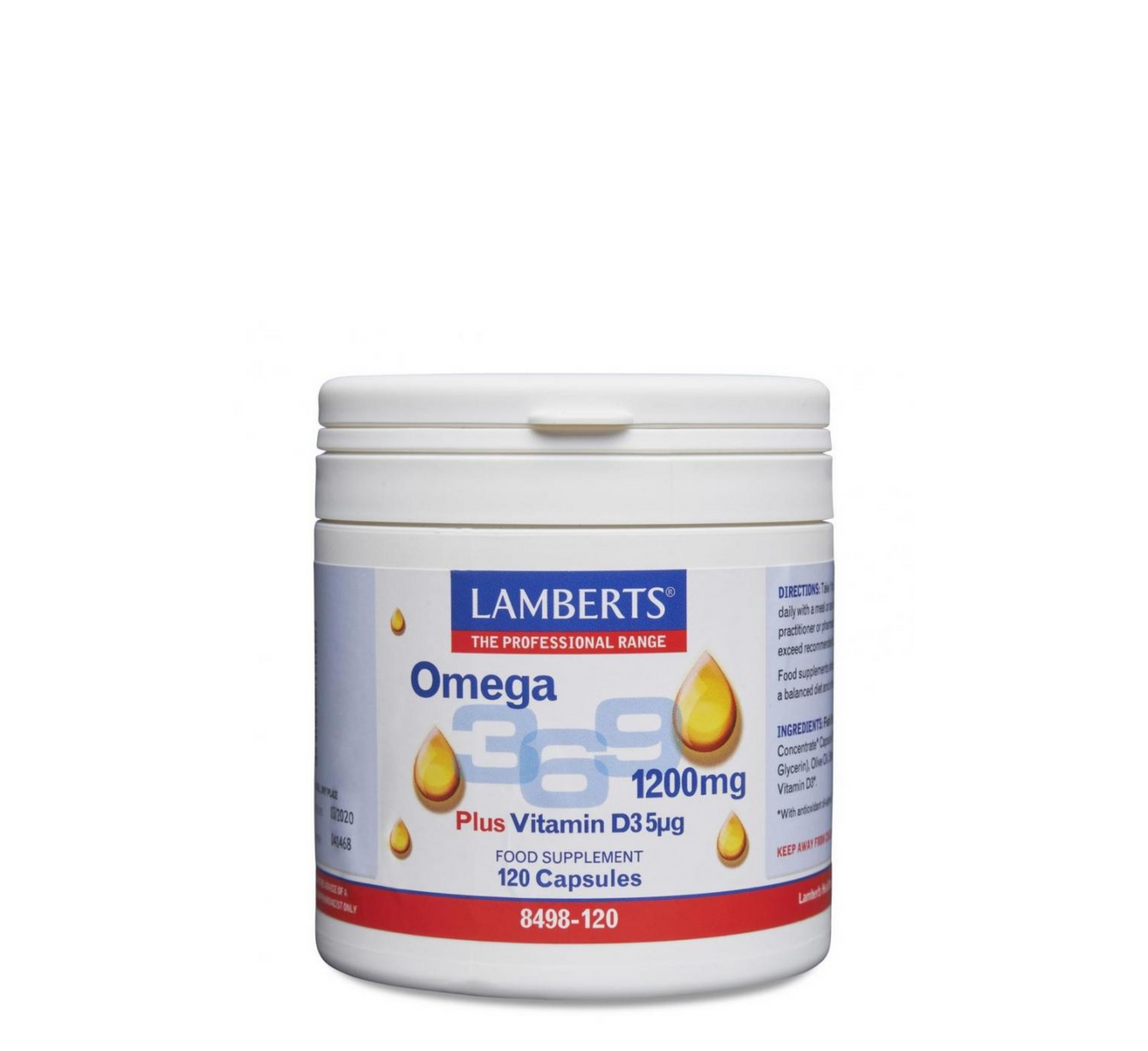 Lamberts Omega 3-6-9 1200 mg *120caps
