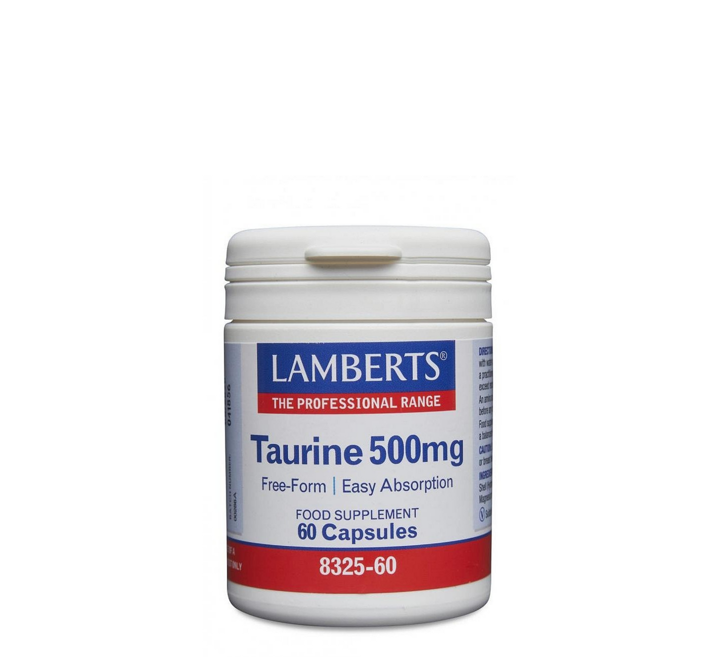 Lamberts Taurinë 500 mg *60 kapsula