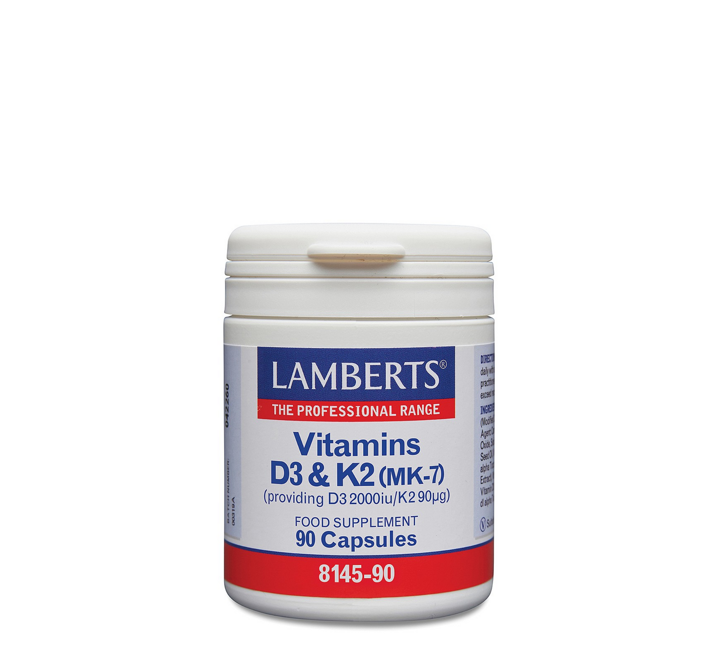 Lamberts Vitamin D3 2000 IU & K2 90μg *90caps