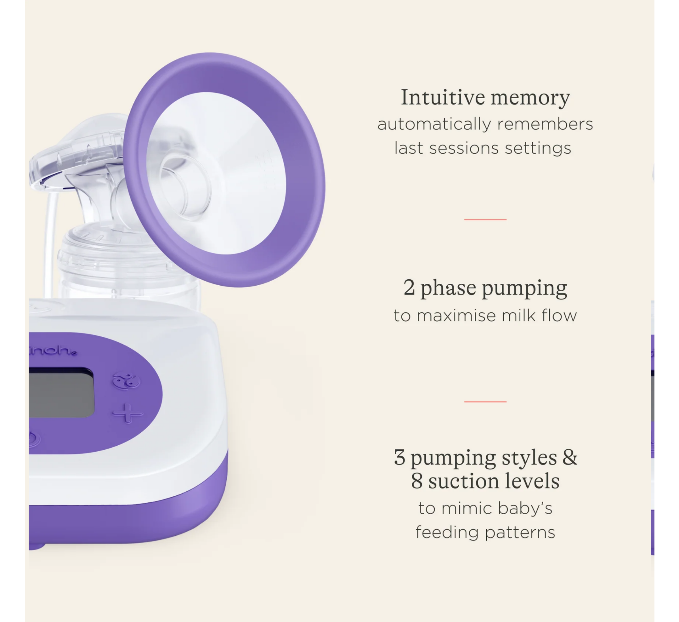 Lansinoh Rechargeable Double Electric Breast Pump