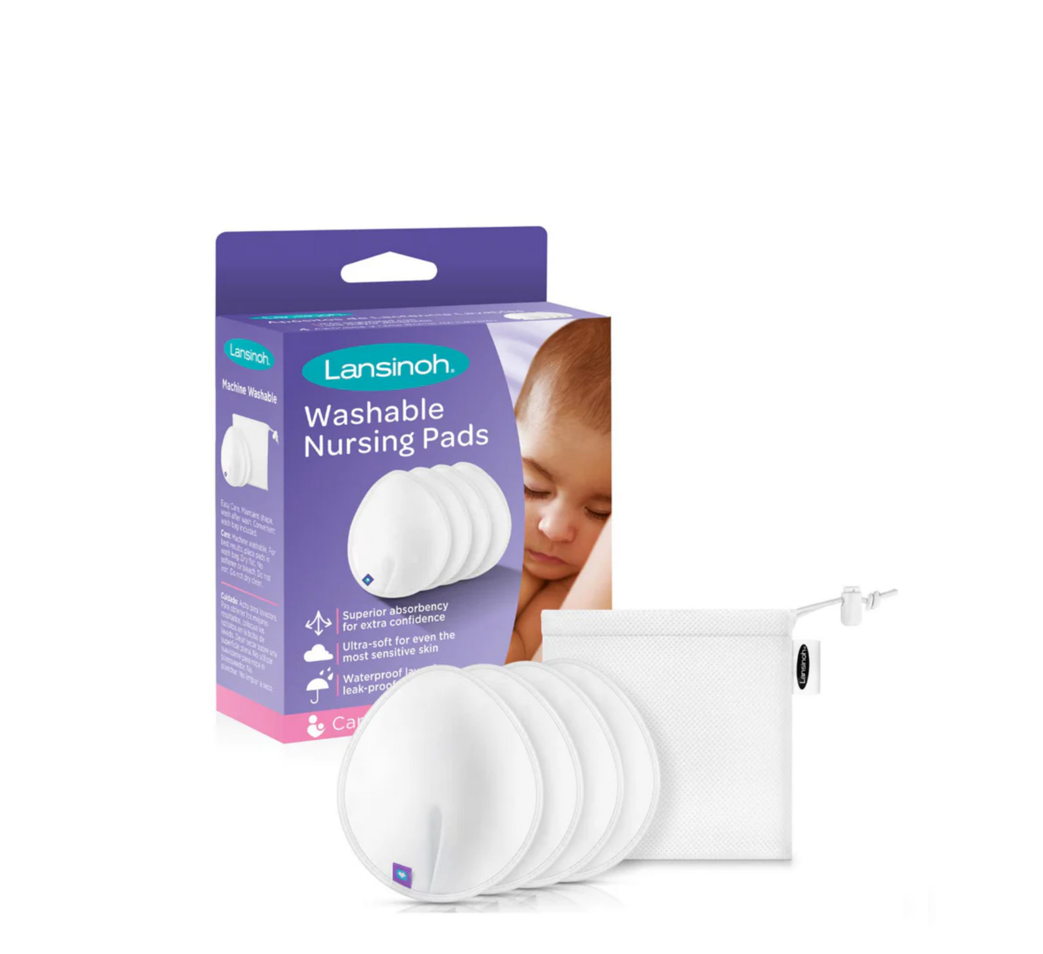 Jastëkë gjiri të larëshëm Lansinoh