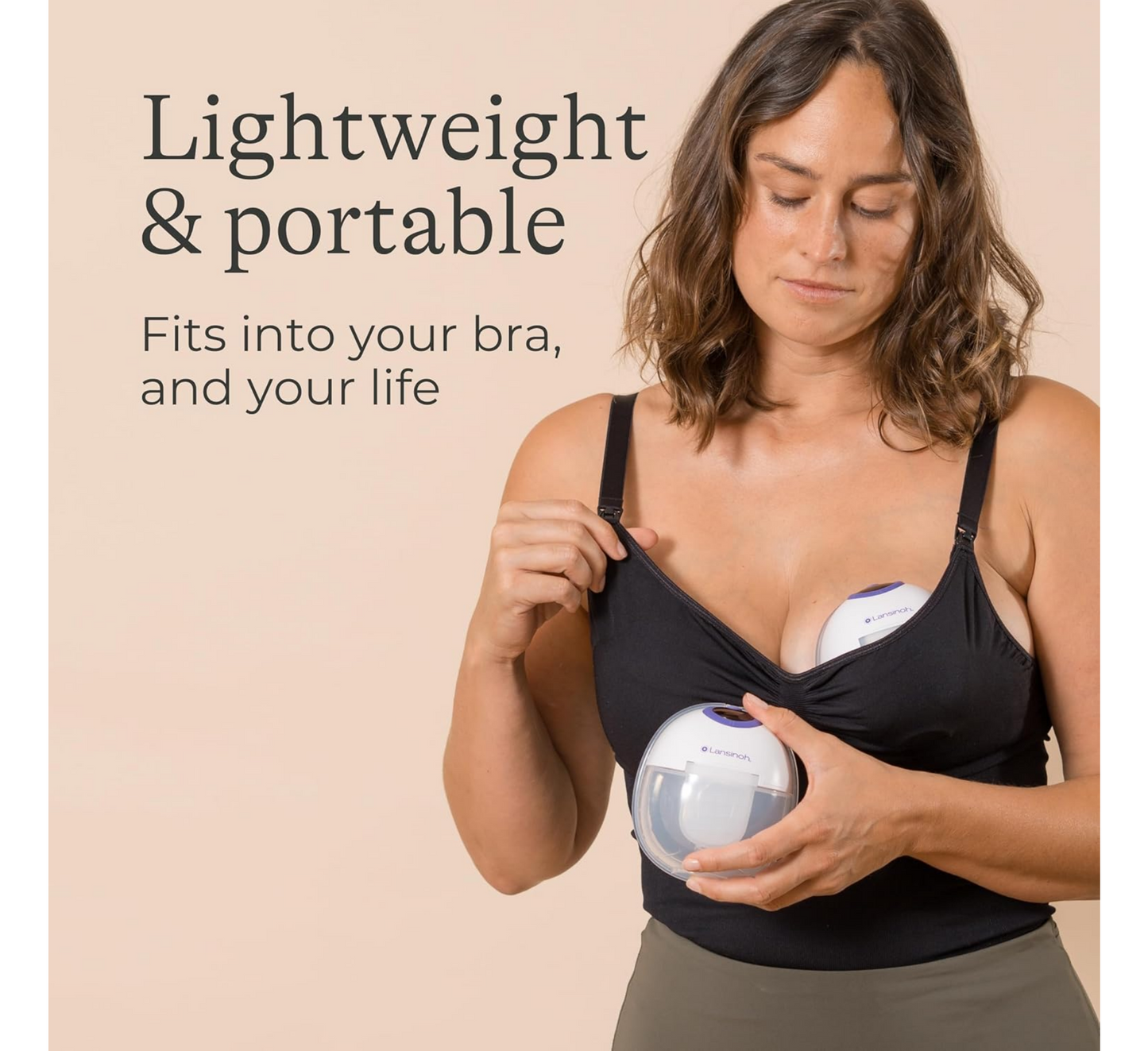 Pompë e vetme e veshshme Lansinoh