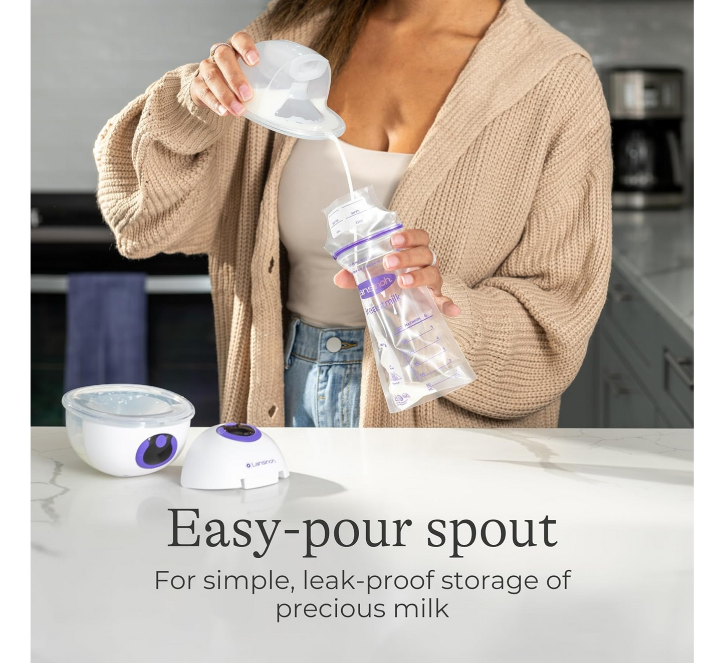 Pompë e vetme e veshshme Lansinoh