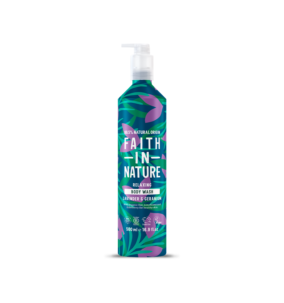 Lavender & Geranium Body Wash - 500ml Aluminium