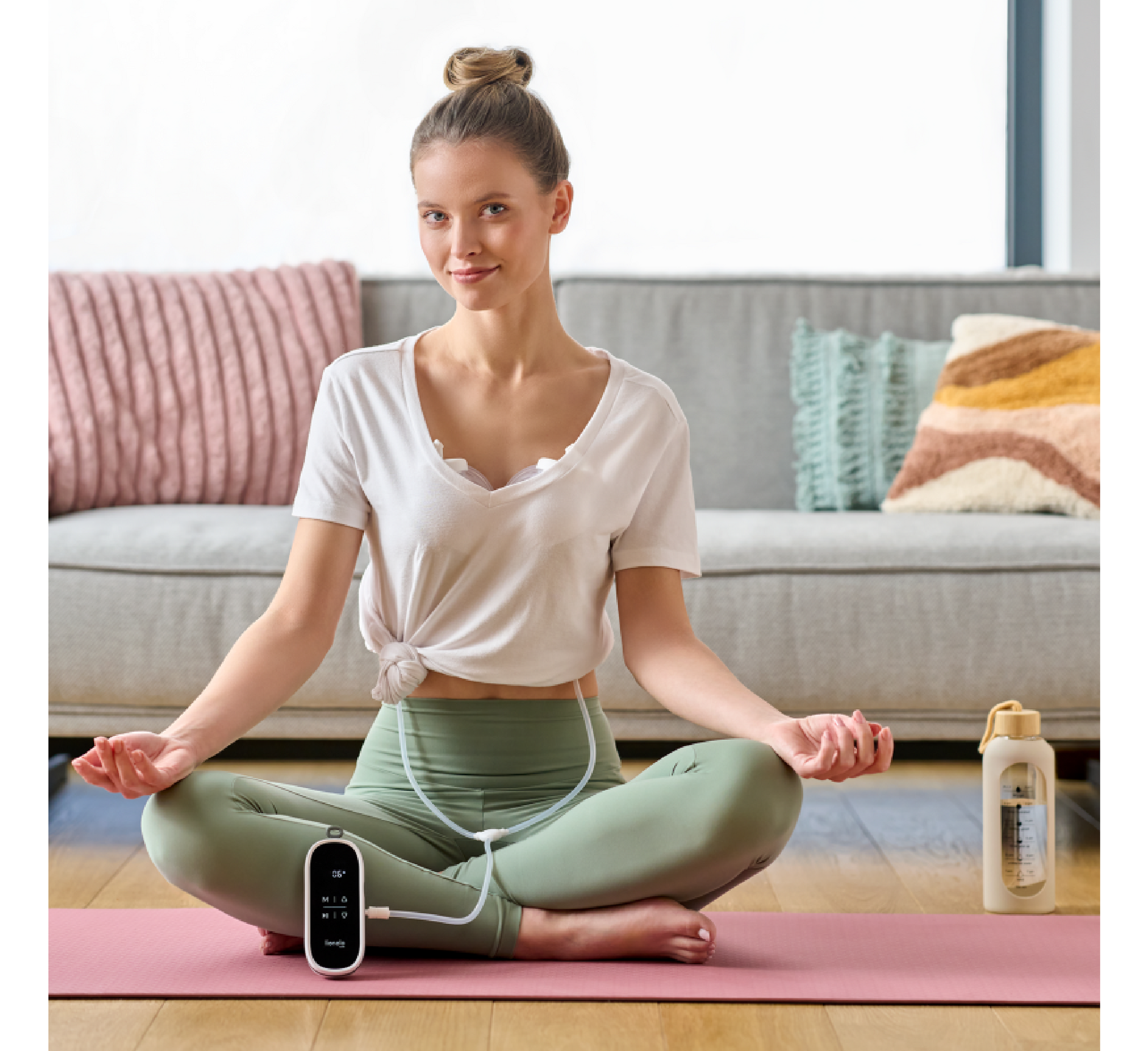 Pompë gjiri elektrike e dyfishtë Lionela Twee Free për duar pa pagesë