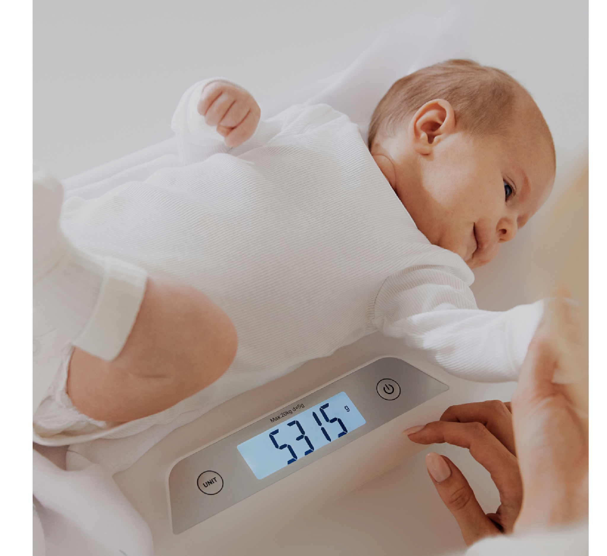 Peshorja për bebe Lionelo Babybalance