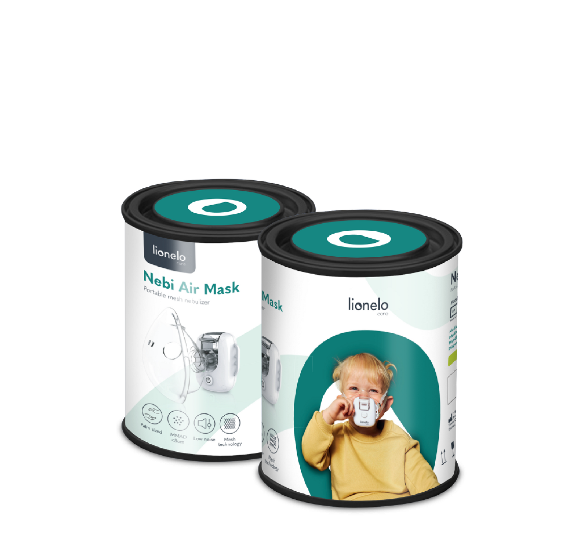 Nebulizator i maskës ajrore Lionelo Nebi