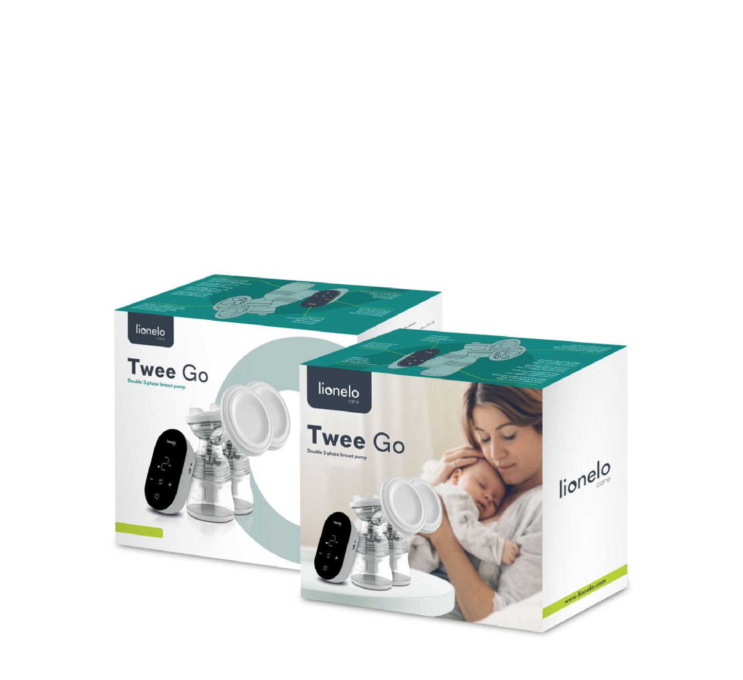 Pompë elektrike për gji Lionelo Twee Go Double Dyfazore