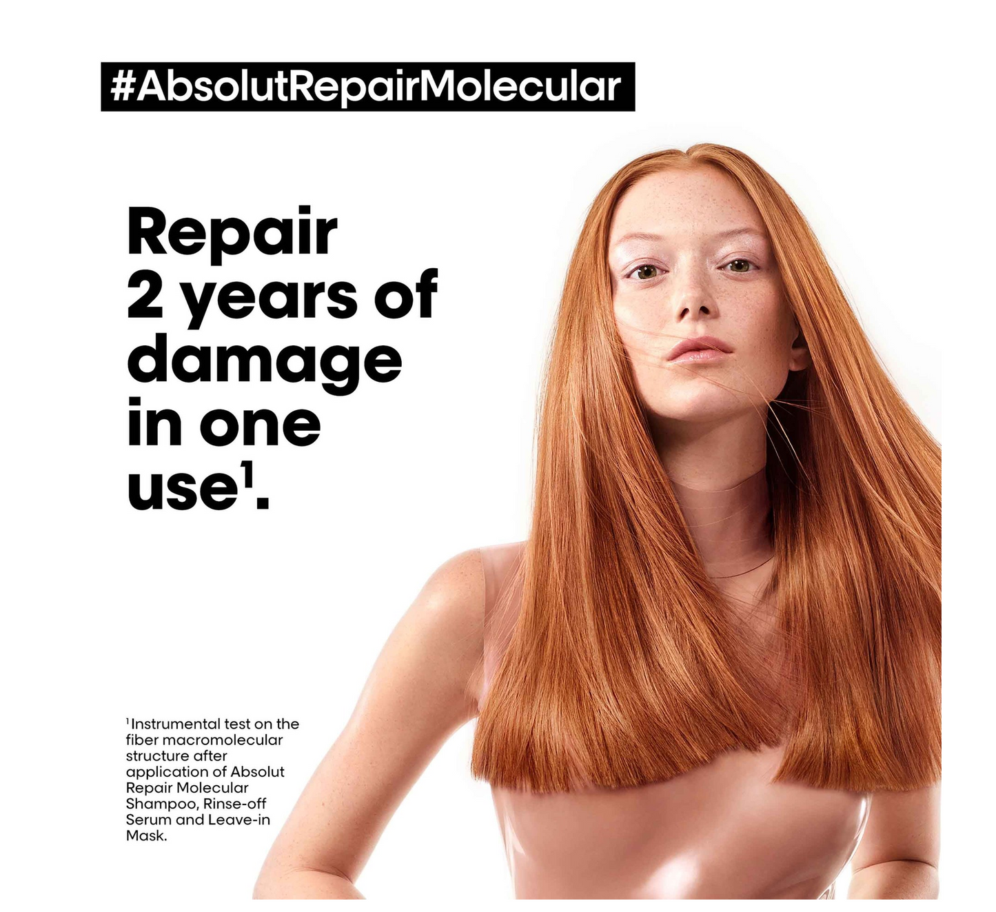 Loreal Professionel Absolut Repair Molecular Repairing Leave-in Mask (damaged hair) *100ml
