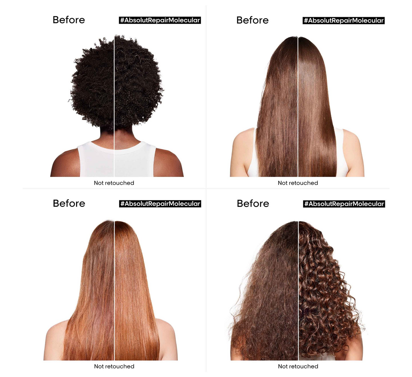 Loreal Professionel Absolut Repair Molecular Sulfate-Free Molecular Repairing Shampoo *300ml