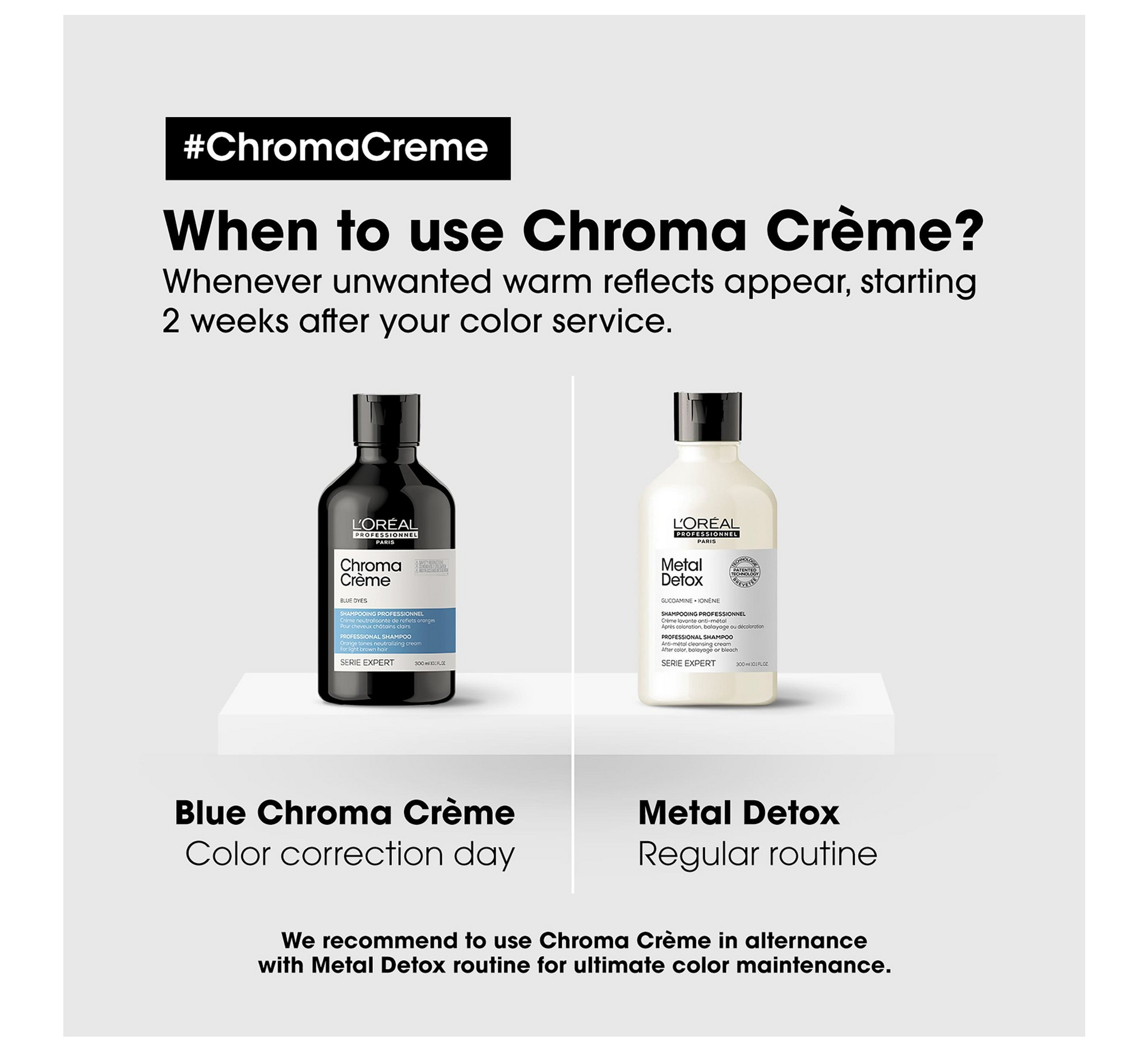 Loreal Professionel Chroma Crème Blue Shampoo (orange tones neutralizing) *300ml