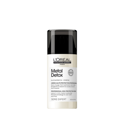 Loreal Professionel Metal Detox крем против метали со висока заштита, хидратантен крем без мирис *100 мл 