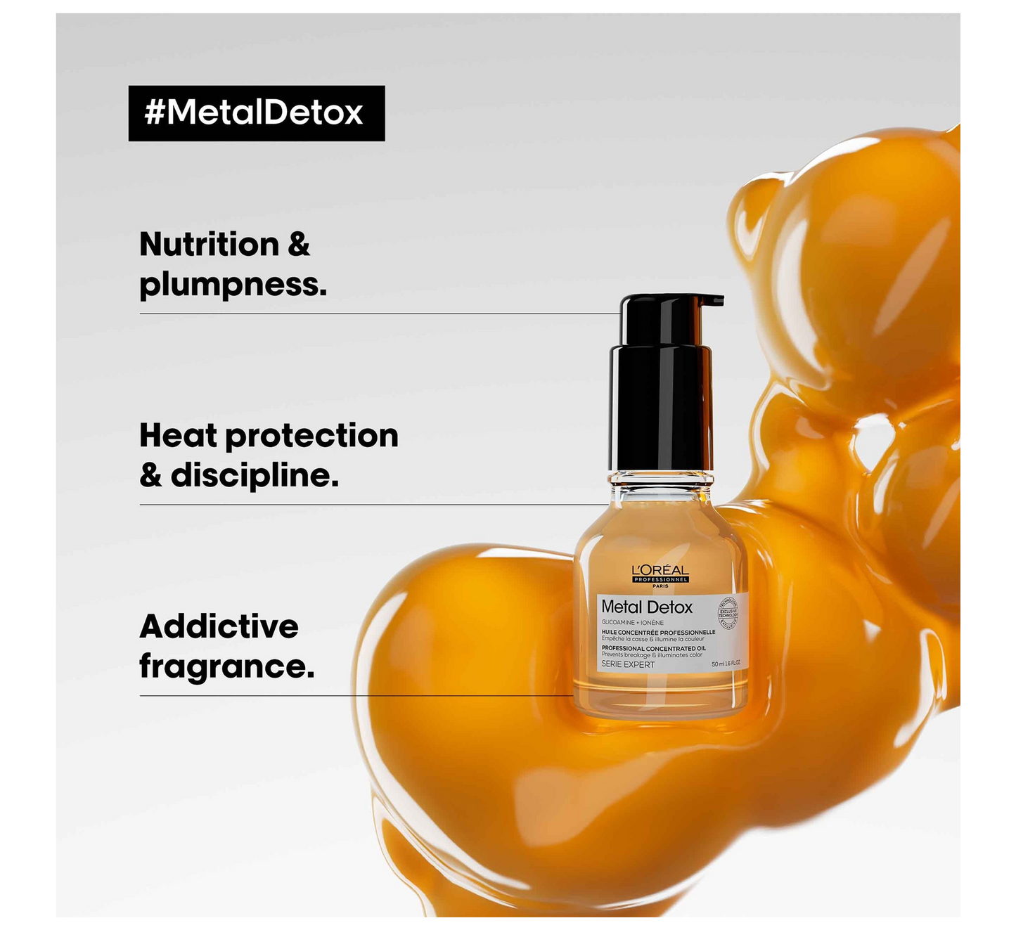 Loreal Professionel Metal Detox Protecting Concentrated Oil *50ml